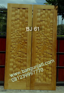 pintu jati ukir keren